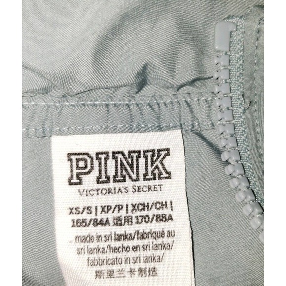 Victoria Secret Pink lightweight Oversized hooded Anorak Jacket Size XS - Picture 4 of 9